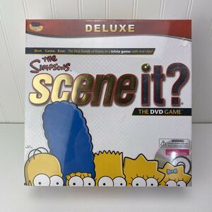 Simpson Scene It? The Simpsons DVD Trivia Game Deluxe Edition Game NEW Sealed